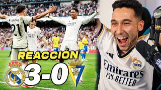 REACCIONES DE UN HINCHA Real Madrid vs Cádiz 3-0 ¿CAMPEONES?