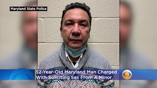 52-Year-Old Maryland Man Charged With Soliciting Sex From A Minor