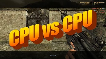 Counter-Strike: Condition Zero - CPU vs CPU Bot Matches