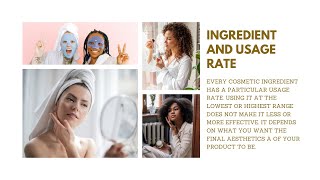 Ingredient Usage Rate in Skincare Products - Module 7