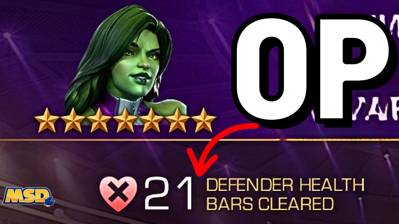 21 Health Bar Takedown with She-Hulk | Alliance Coliseum Adam Warlock