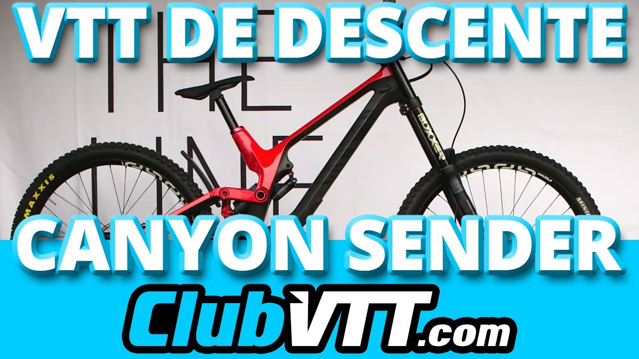 Vtt descente extreme Vtt de descente CANYON SENDER 253