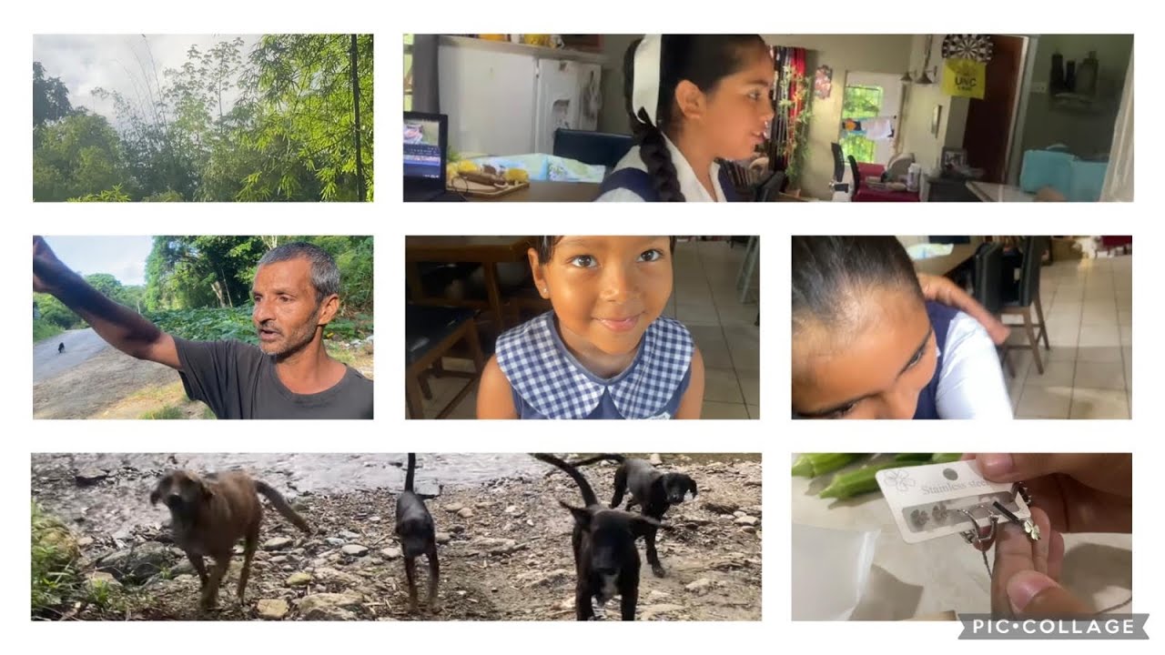 Delivering some gifts to the girls and collecting some Tonka Bean seeds from Bobby