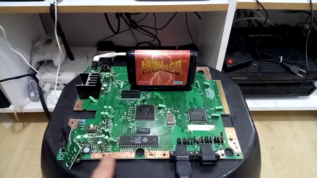 Desbloqueio do Mega Drive II TecToy (VA7) - YouTube