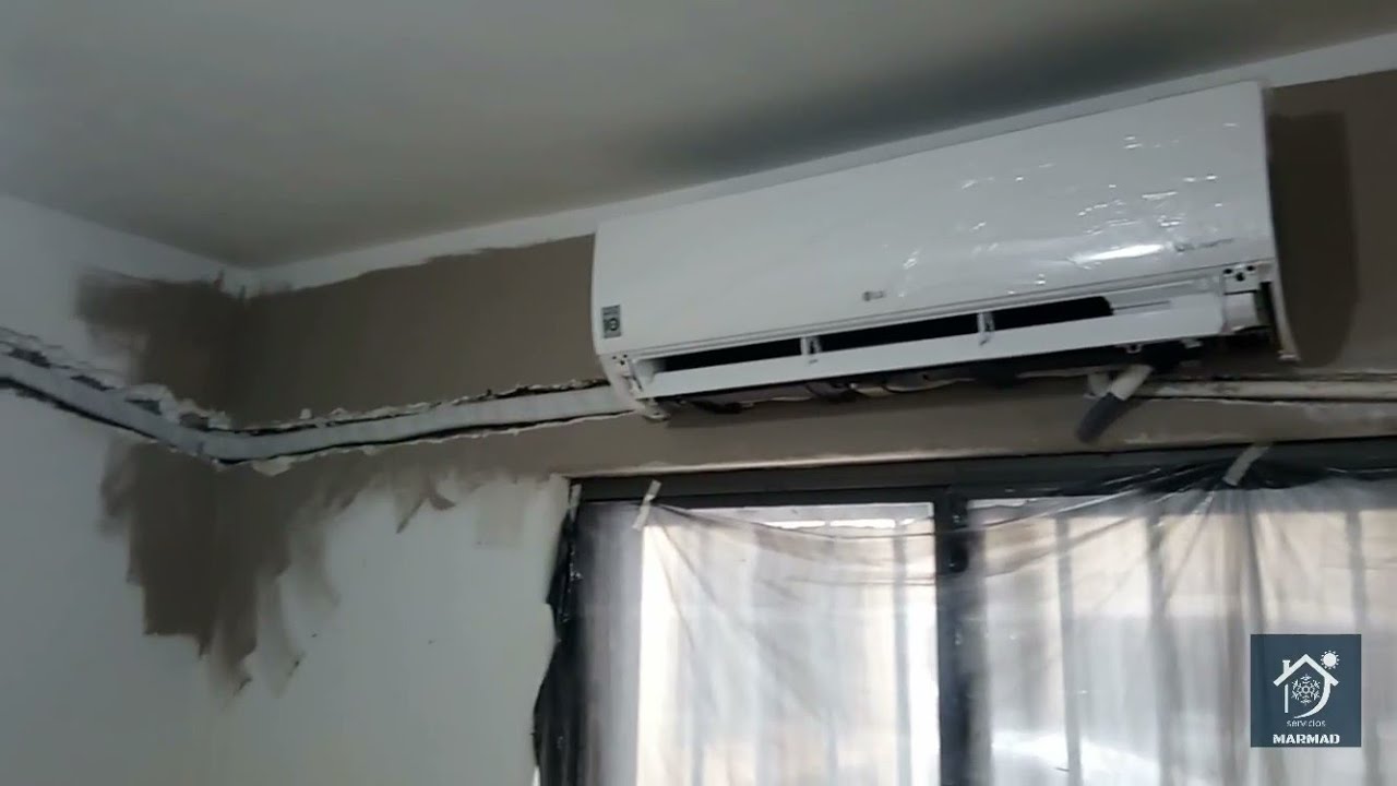 Mini Split Invertido instalacion de 10 minisplit INVERTER ( parte 2) - YouTube