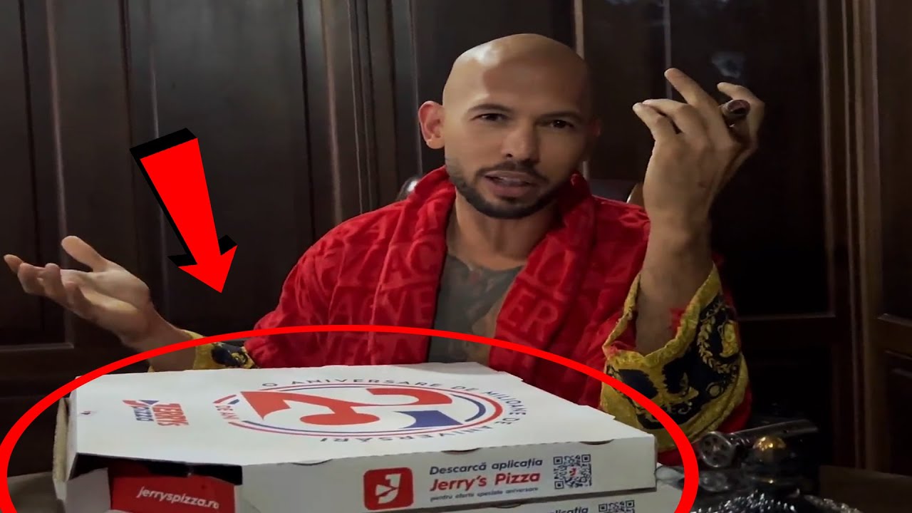 PIZZA ASTA L-A DAT DE GOL PE ANDREW TATE