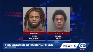 Two suspects arrested in connection with Lehigh Acres armed robbery on Ichabod Ave
