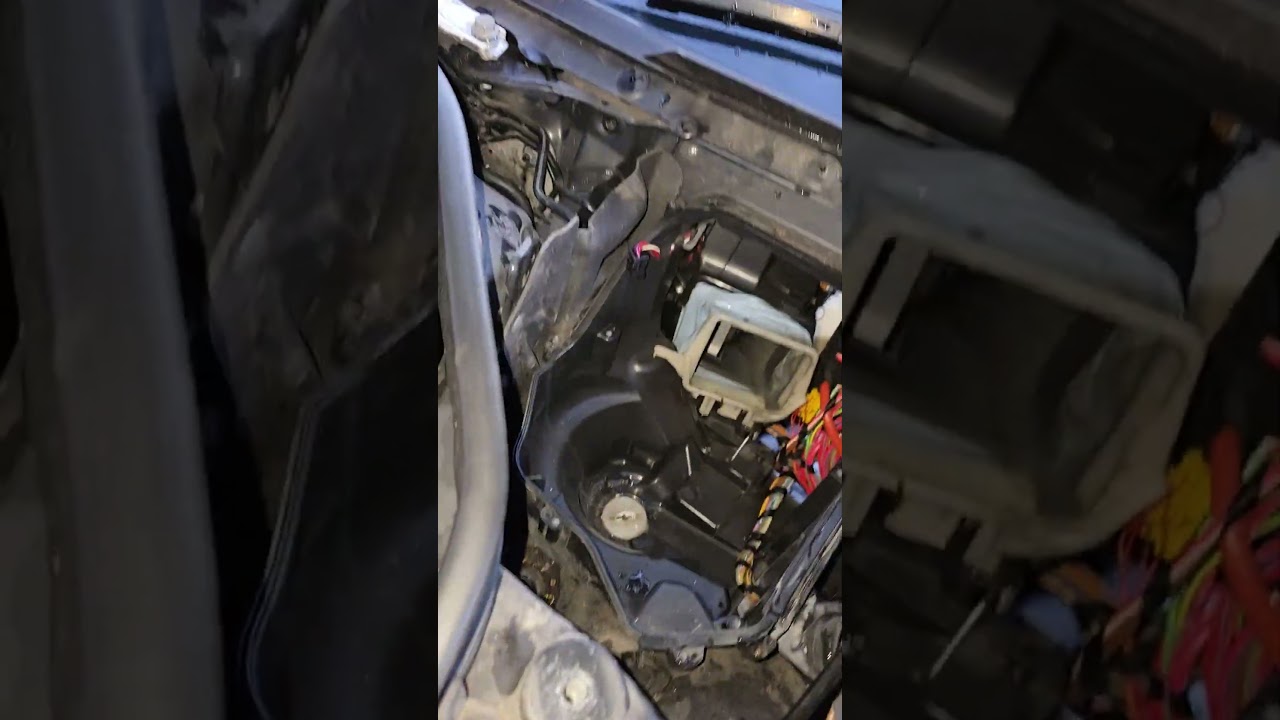 BMW F10 Water on the back carpet on the passenger side that its one off the problem