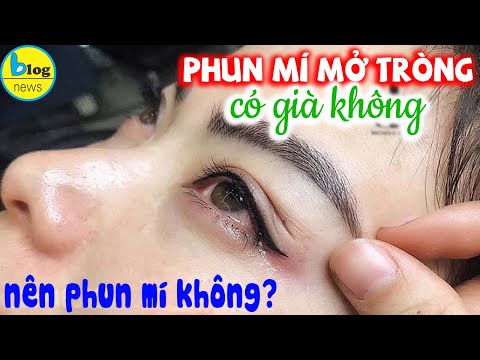 Video Phun mí mở tròng có già không? Ai nên phun mí mở tròng? - youtube