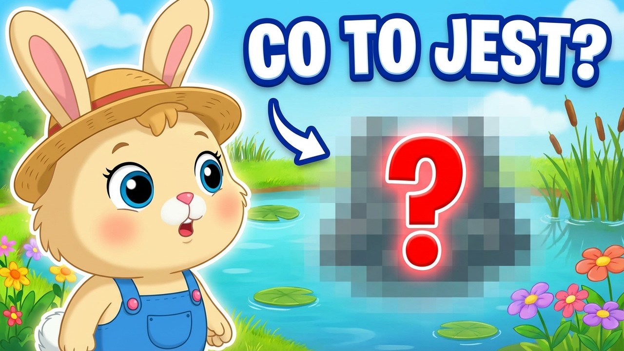 Skoczek odkrywa tajemniczy staw 🐰💧 | Liczba 7 dla dzieci | Nauka liczenia do siedmiu