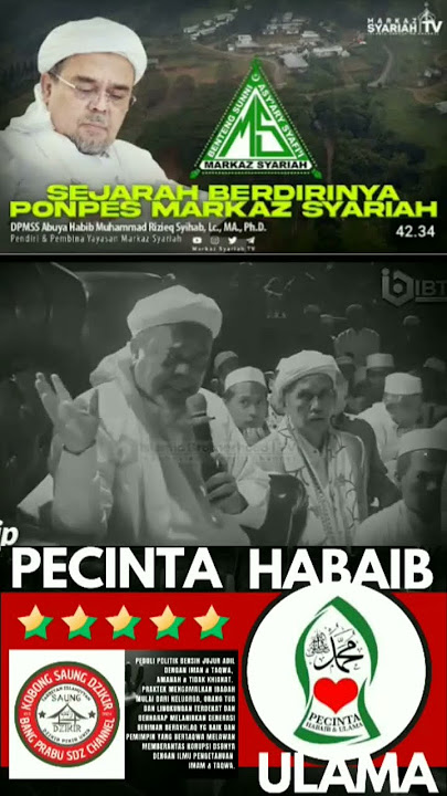 THE JOY AND SORROW OF HABIB RIZIEQ SHIHAB & FAMILY IN THE STRUGGLE FOR PROPHECY AND DEVELOPMENT O...