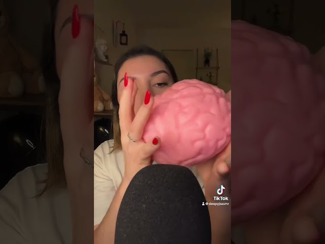 Do you like the brain¿ #asmrbrainmassage #asmrbrain #asmrsquishy #asmrshorts #asmrtingly