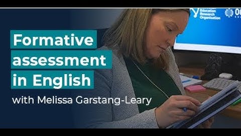 Formative assessment in English | Australian Education Research Organisation