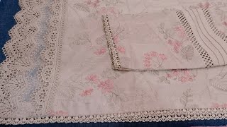 Beautiful Sleeves Design Tutorial Easy Lace & Patti Design | Noor Fatima Collection