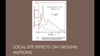 CEEN 545 - Lecture 10 - Local Site Effects on Earthquake Ground Motions