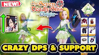 SSR ELAINE IS SECRETLY TOP TIER? MERLIN BUFFER & CRAZY DPS TEAMS! | 7DS: Origin