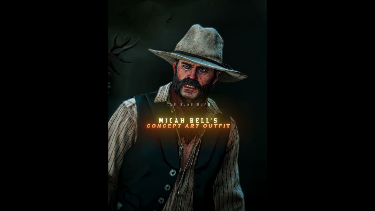 Micah S Concept Art 4k Red Dead Redemption II Shorts