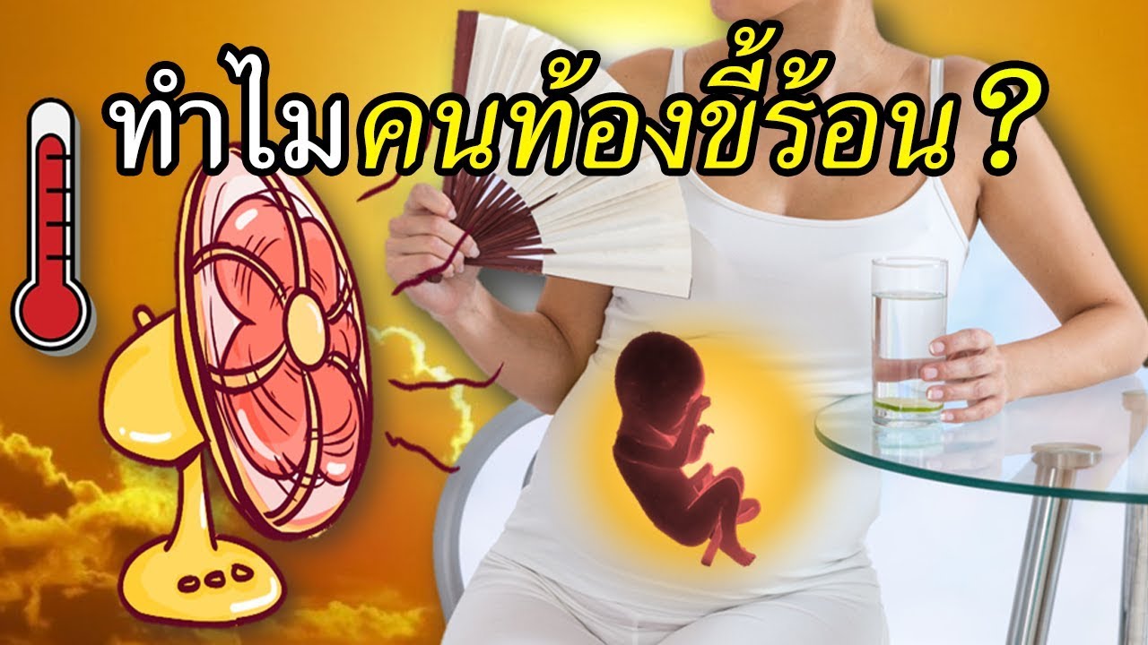 อาการคนท้อง : ทำไมคนท้องขี้ร้อน?  | อาการของคนท้อง | คนท้อง Everything