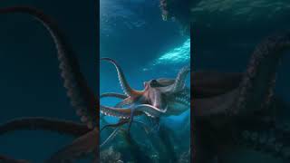 🐙💔 ¡El pulpo “apaga” 2 corazones al nadar!