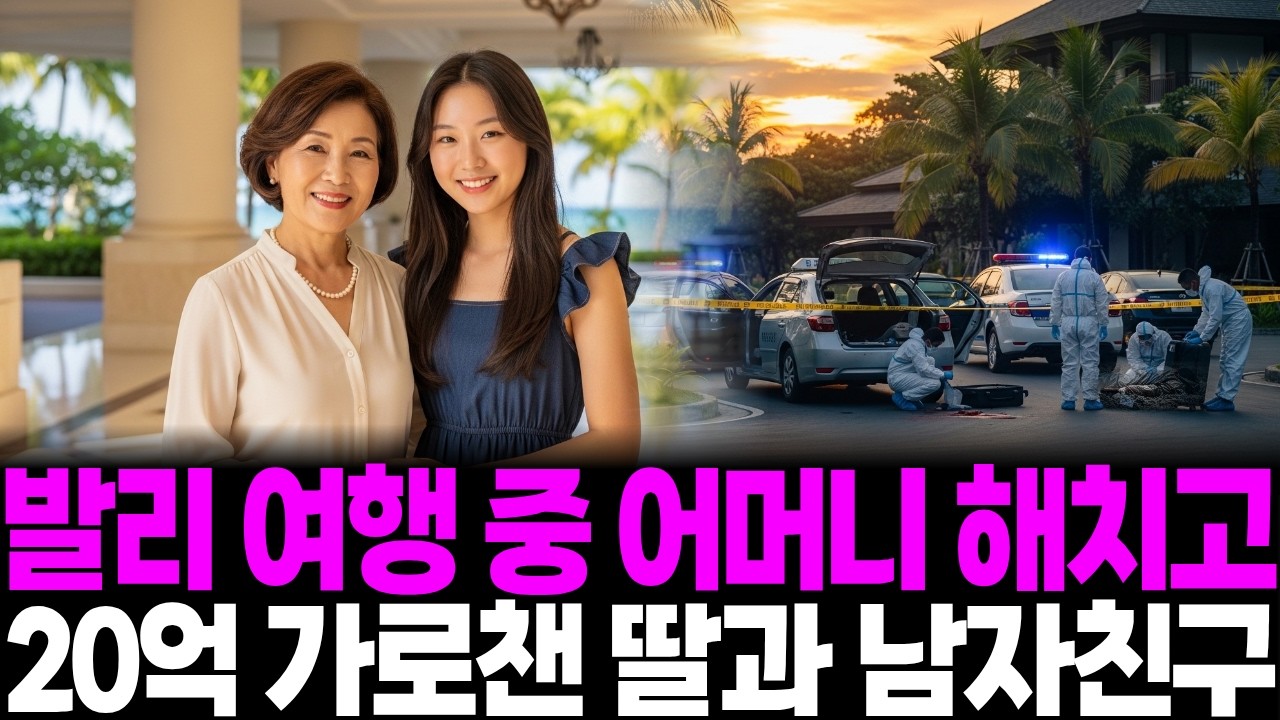 2014년 동남아 리조트, 모녀 여행 떠난 61세 여성 실종, 택시 트렁크 속 여행가방이 폭로한 진실