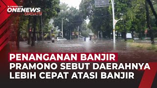 Banyak Genangan Air Di Ruas Jalan Pasca Hujan, Ini Kata Pramono Onenews Update