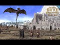 (BFME 1) Edain Mod (Good Campaign) Minas Tirith Defence. UHD (4K) Gameplay