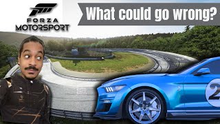 FIRST time at the NÜRBURGRING... it didn't go so well - Forza Motorsport