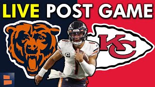 Bears vs. Chiefs Post Game Show LIVE: What's Next For Justin Fields, Matt Eberflus?