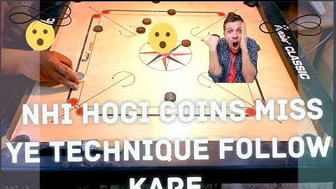 Aiming technique in carrom😍😍😍😍😍