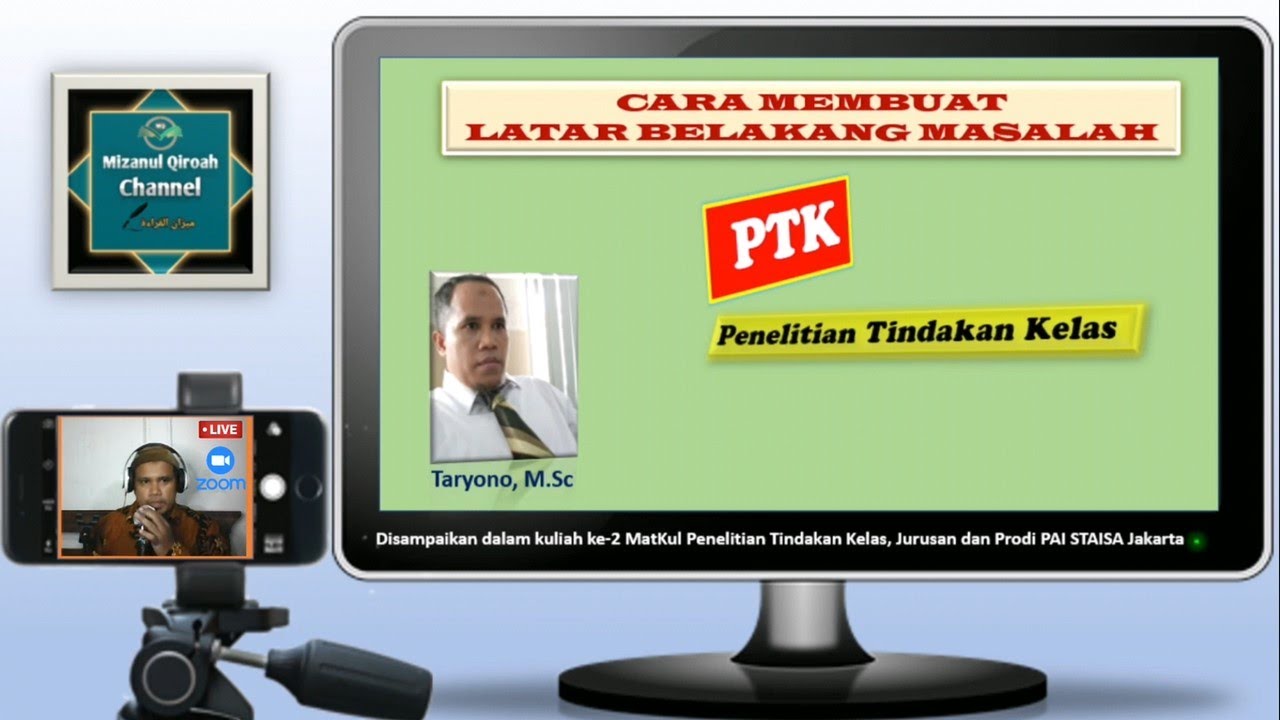 PENELITIAN TINDAKAN KELAS (EDISI CARA MEMBUAT LATAR BELAKANG MASALAH