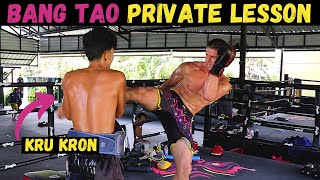 PRIVATE MUAY THAI at Bangtao Muay Thai & MMA Gym (Kru Kron)