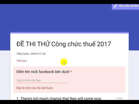 Video HƯỚNG DẪN THI THỬ CC HÀNH CHÍNH 2019 - YouTube