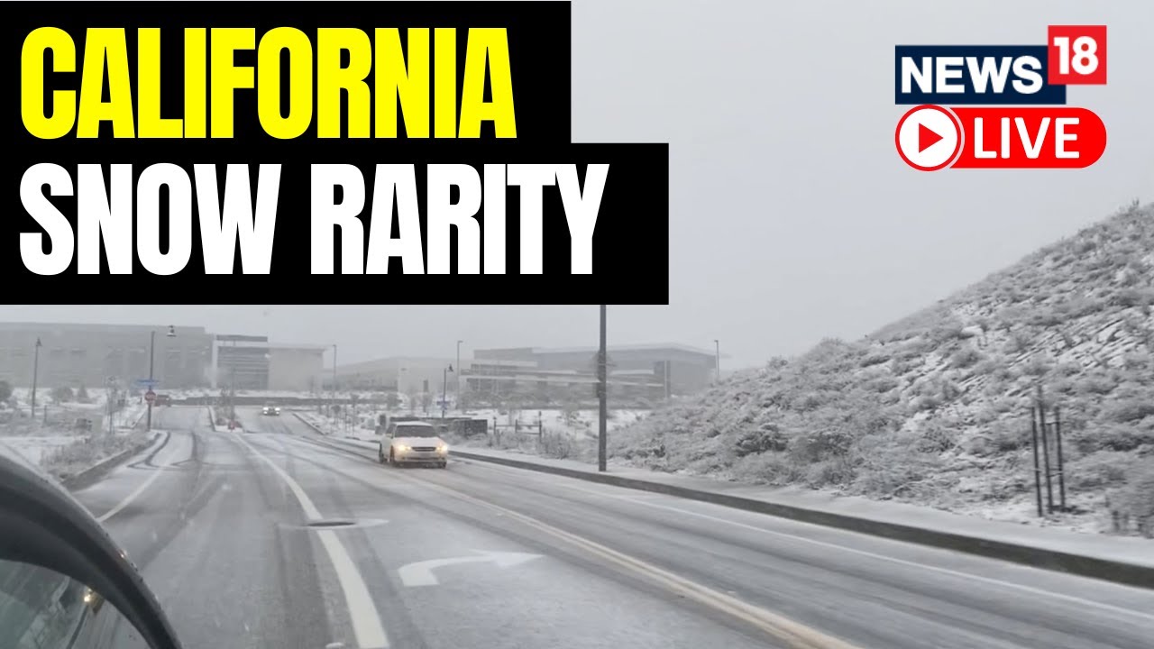Unusual Winter Storm Brings Heavy Snow In California | Winter Storm In ...