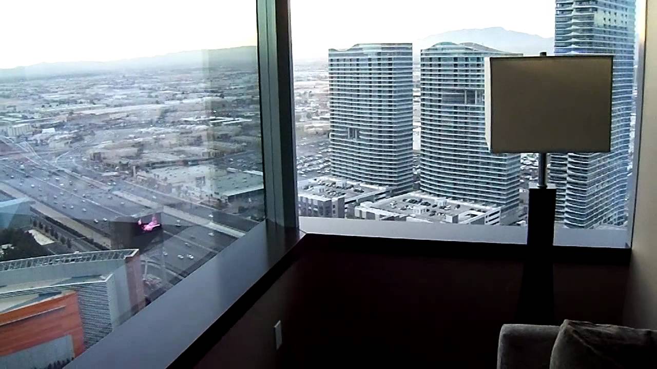 Vdara Hotel Spa The City Corner Suite Youtube