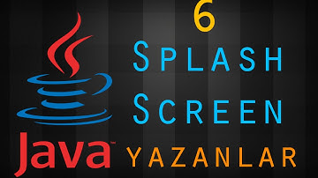 Ders 6 - Android Splash Screen (Karşılama Ekranı) Yapma. Splash Screen Example Code