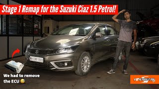 Removing the ECU of a Suzuki Ciaz for a Stage 1 Remap! | Road to Valley Run S2