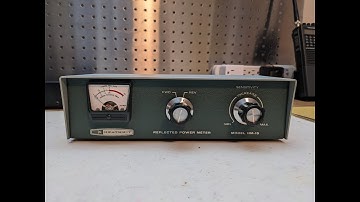 The Heathkit HM-15 Reflected Power Meter and SWR Bridge