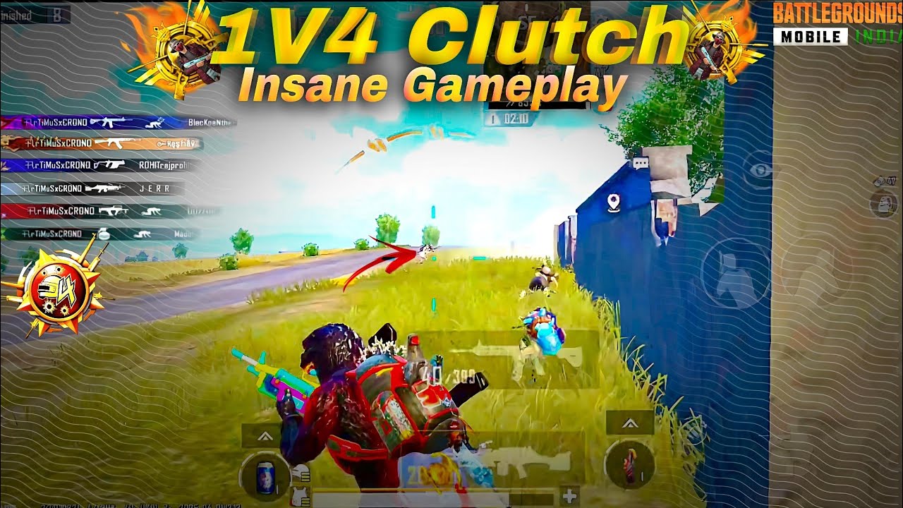 "1v4 Clutch That Broke the Game! BGMI Insane Gameplay" #EkoYTisLIVE ...