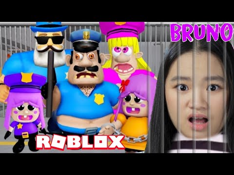 CAN I ESCAPE BRUNO'S FAMILY PRISON RUN? | Roblox Escape Obby