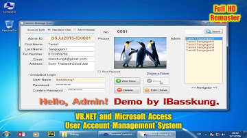 VB.NET MS Access (UAM) 9. How to Update Record in Access Database