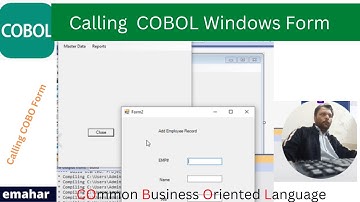 Calling COBOL Form | Visual COBOL