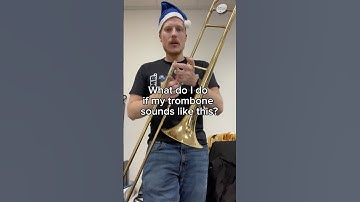 How to lubricate a trombone slide #trombone