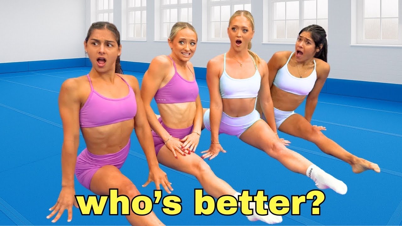 WHO IS THE BEST AT GYMNASTICS? (Big Sisters VS Little Sisters)