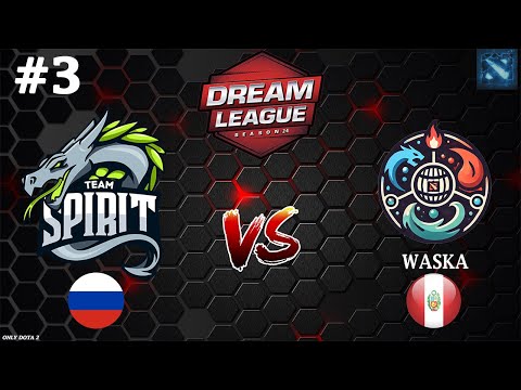 Spirit vs Waska #3 (BO3) DreamLeague S24