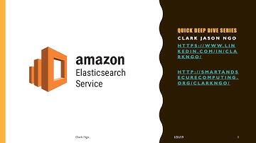 AWS Elasticsearch Service Quick Deep Dive Series