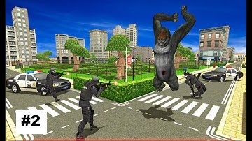 ► Angry Gorilla Rampage #2 (MAS 3D STUDIO)  Android Gameplay- Episode 2