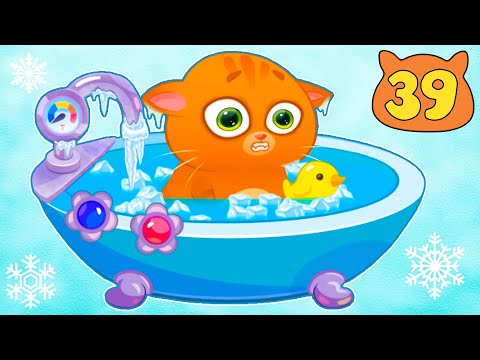 Суровый КОТИК БУБУ №39. Салон красоты. Спа ванная. Мультик ИГРА про котят на канале Хвостик ТВ