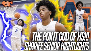 FROM NOTHING TO SOMETHING!! SHARIFE COOPER is the POINT GOD of HS HOOPS | Sharife Senior Highlights