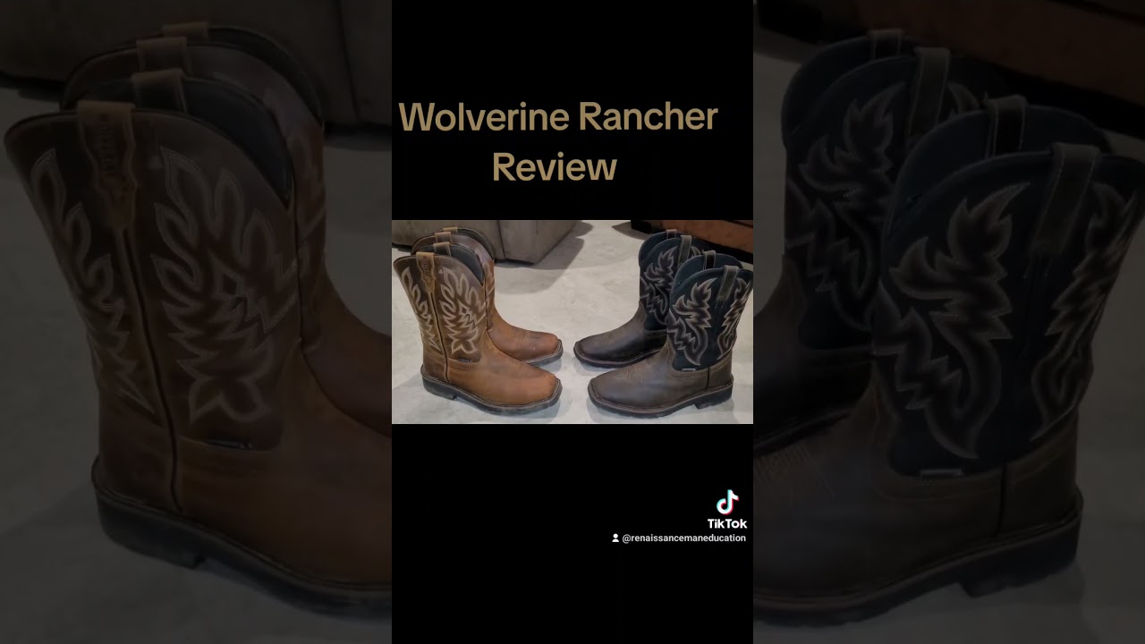 Wolverine Rancher Review #fyp #zyxcba #wolverineboots #Rancher #westernboots