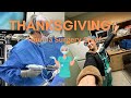 Thanksgiving night as trauma surgery chief